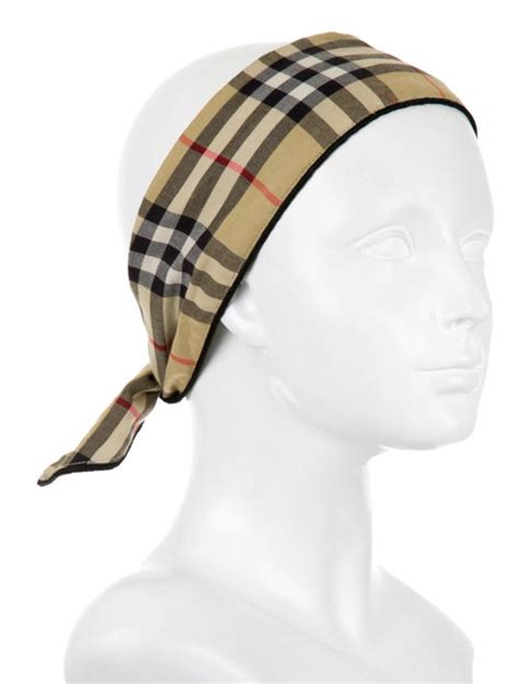 Burberry headscarf